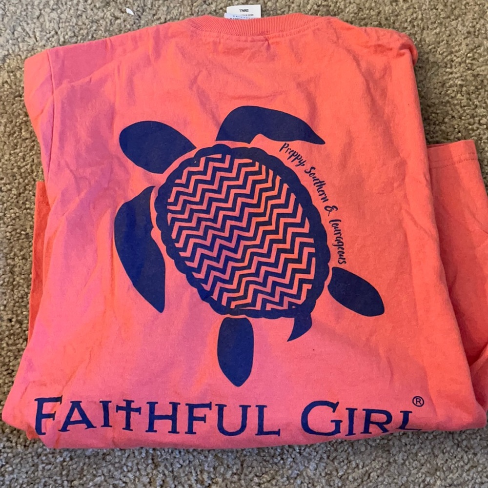 Faithful Girl Sea Turtle long sleeve - Picture 1 of 2